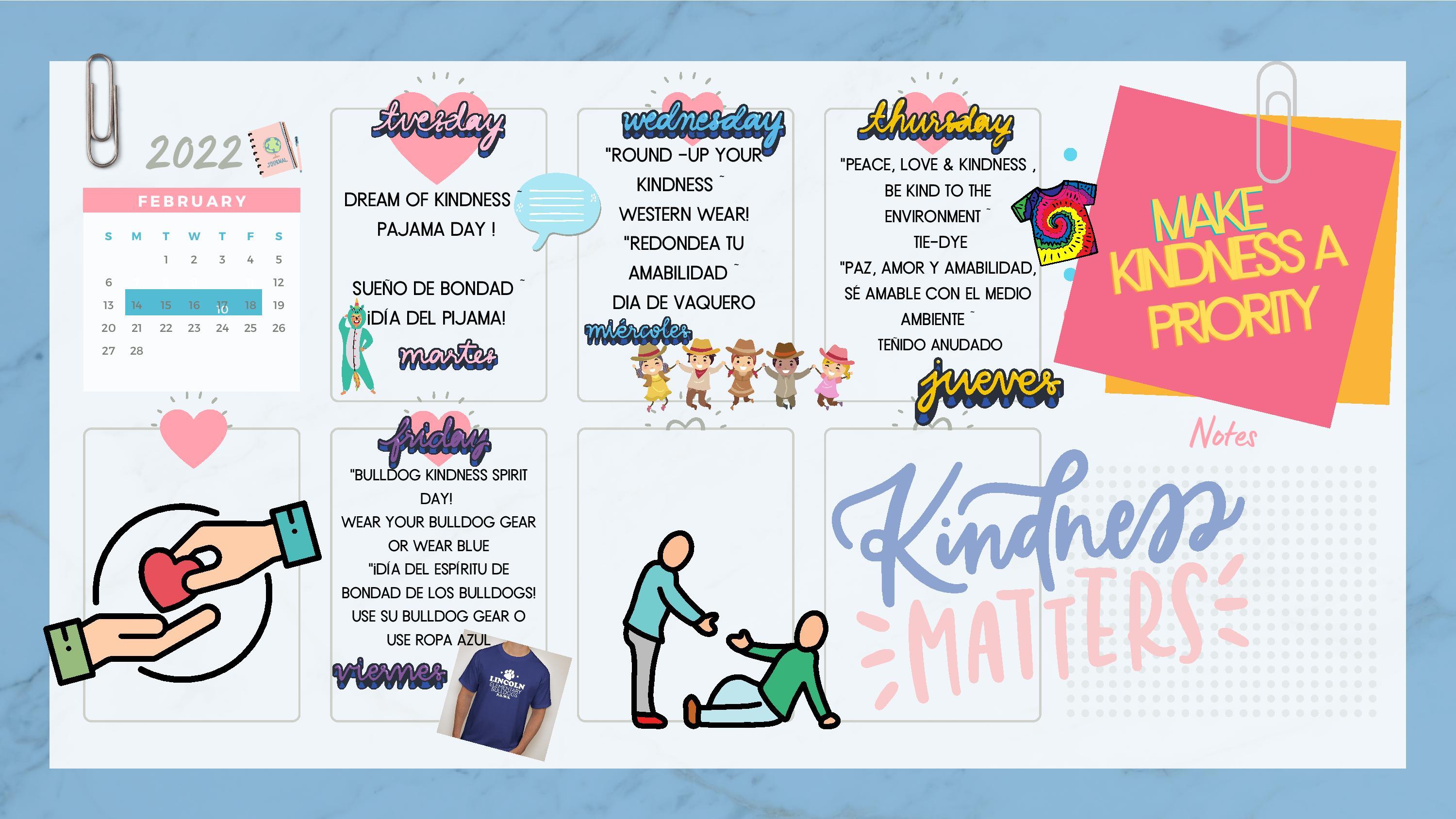 Lincoln Elementary Kindness Week